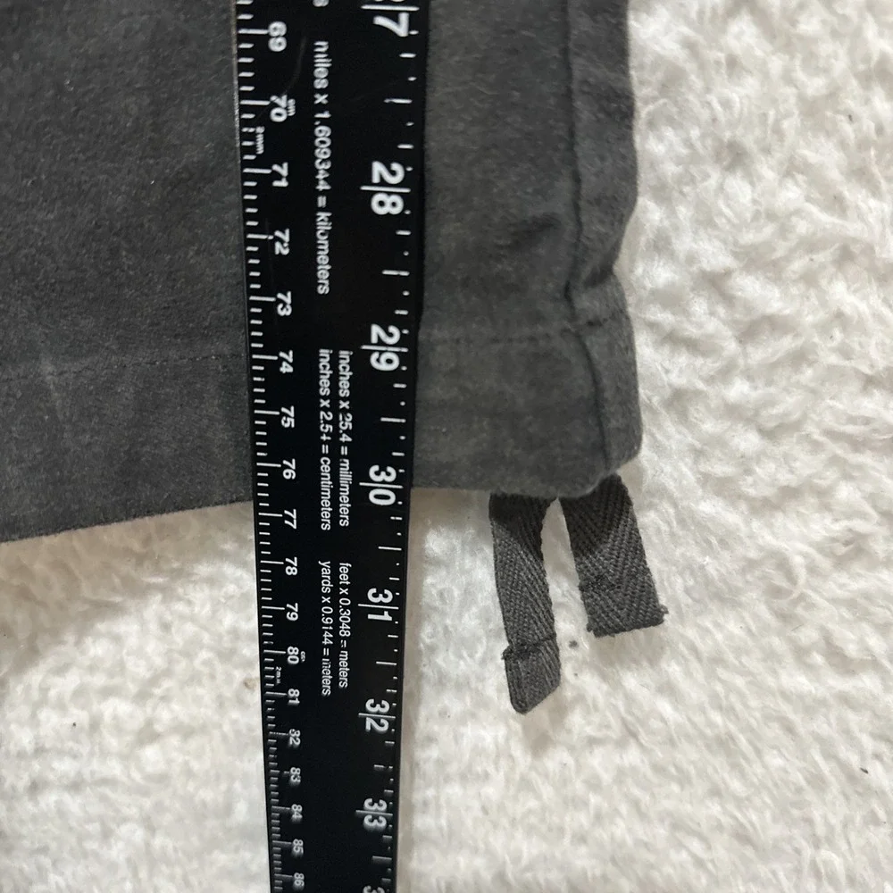 Banana Republic Traveler Moleskin Cargo Dark Charcoal Paratrooper Pants Size 38R
